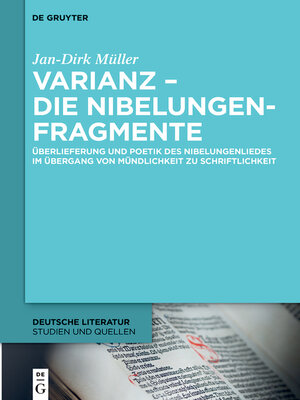 cover image of Varianz – die Nibelungenfragmente
